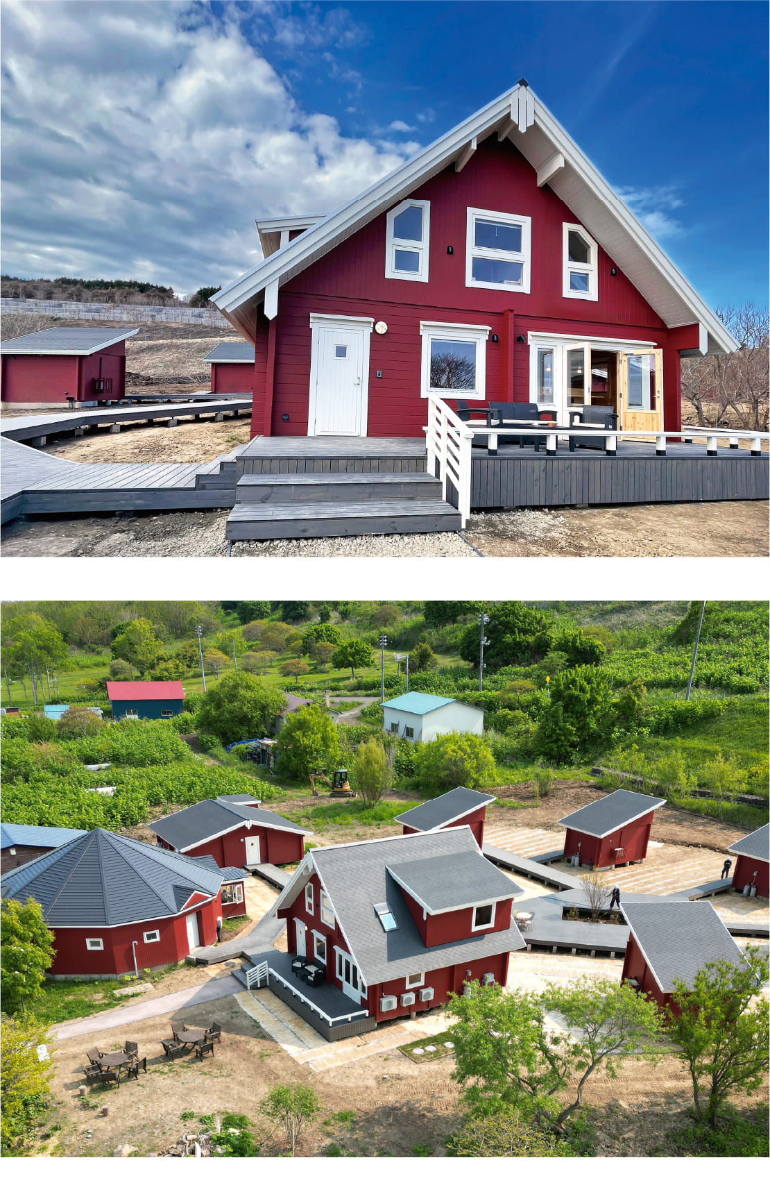 ログハウスのビックボックス,商業施設,天売マフレ