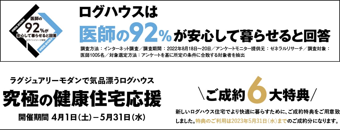 フィンログハウスキャンペーン特典