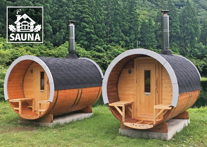 サウナ小屋｜北欧直輸入！簡単セルフのキット