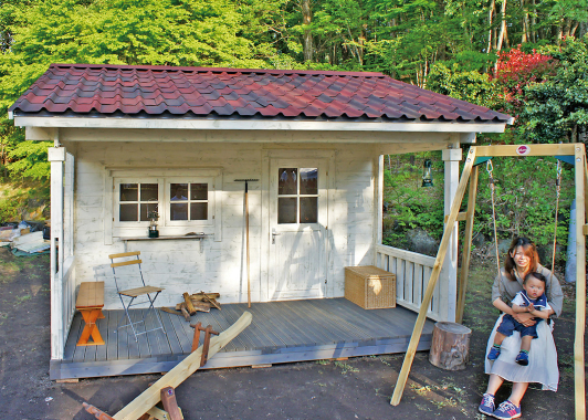 ガーデンハウス｜簡単組立の北欧の小屋