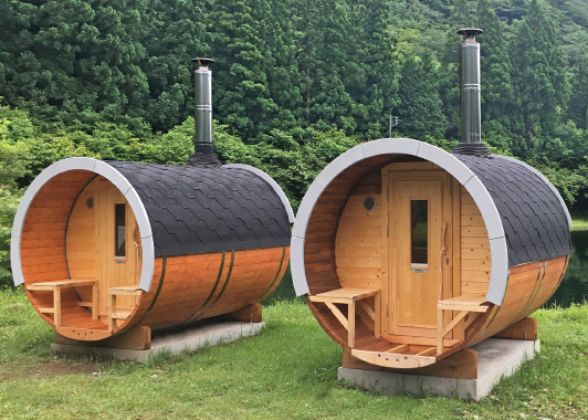 サウナ小屋｜北欧直輸入！簡単セルフのキット