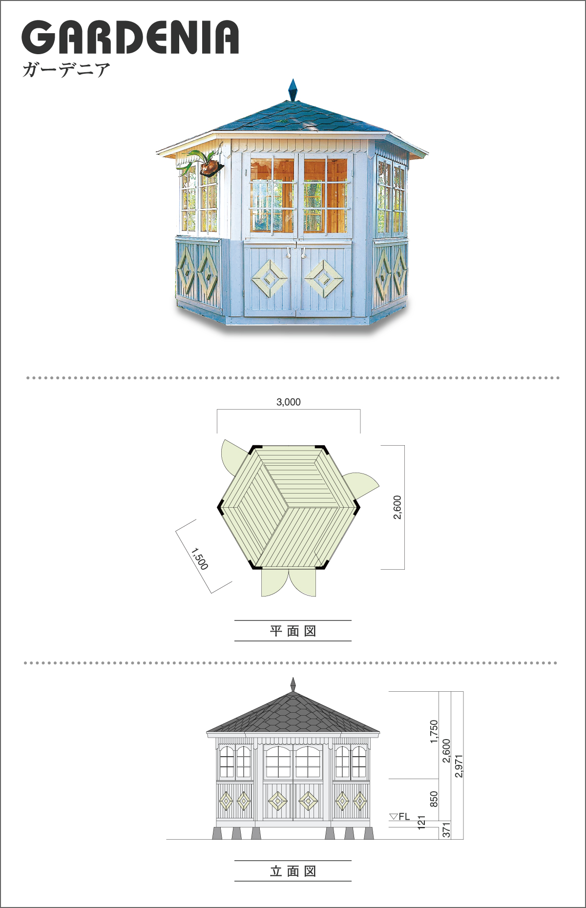 Gardenia ログハウスのビックボックス Gardenia ログハウスのビックボックス