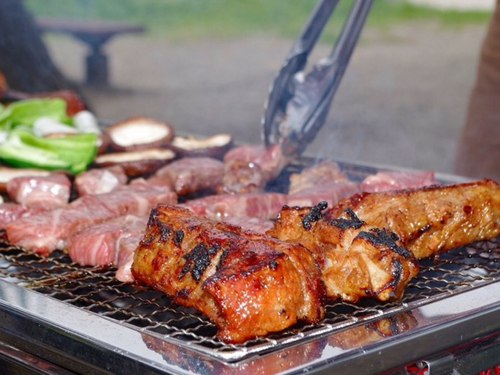 毎年恒例のＢＢＱ大会