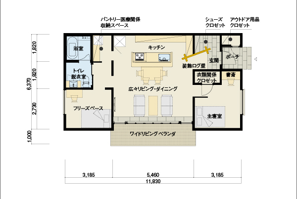 ビーズハウス間取り