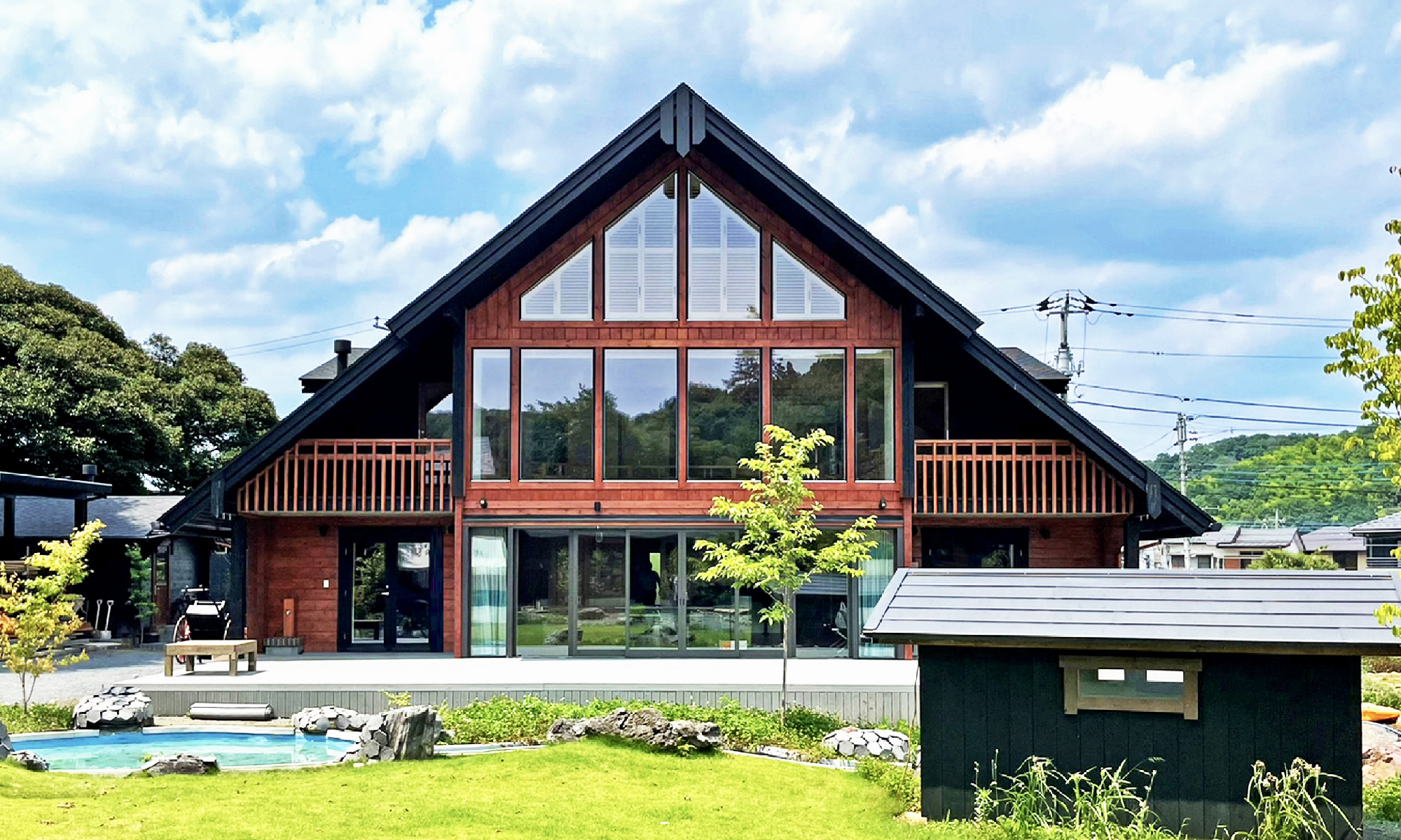 2階建て ｜ ログハウスのビックボックス
