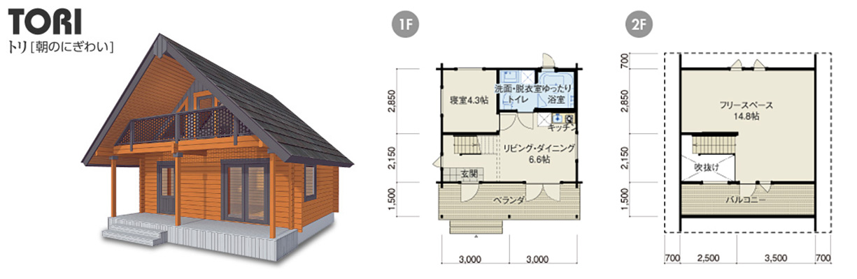 ログハウス,建築,構造見学