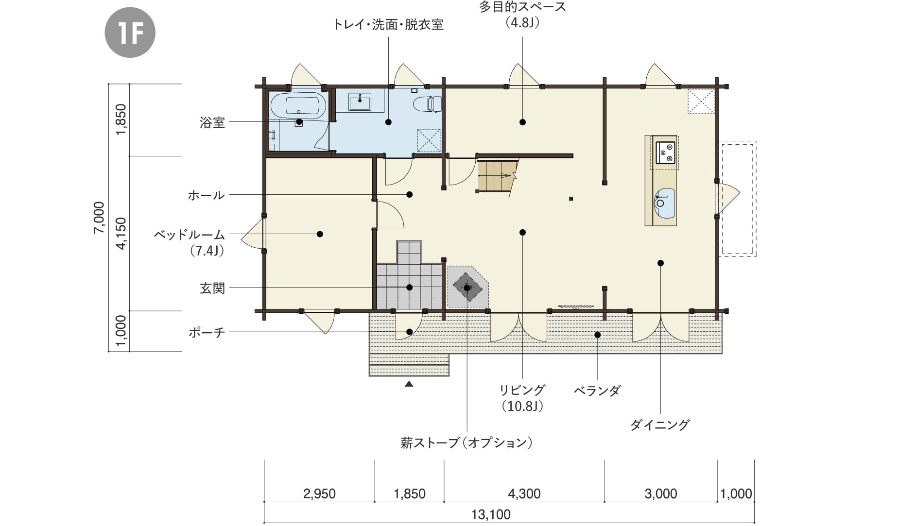 SIIPIの１階平面図