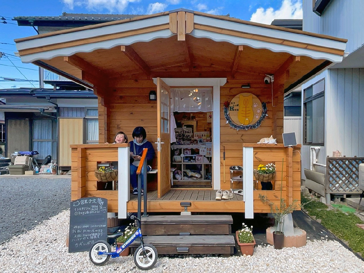 ミニログで雑貨屋さん
